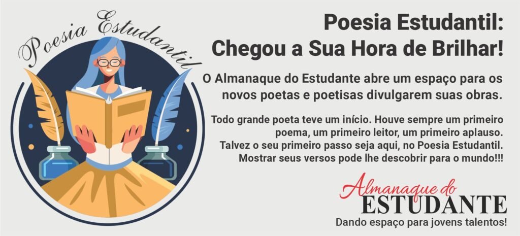 ALMANAQUE DO ESTUDANTE - Banner Poesia Estudantil